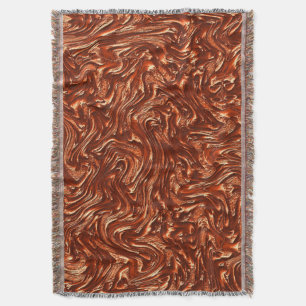 Couverture Terre cuite brune texturée