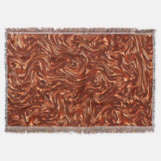 Couverture Terre cuite brune texturée (Devant)