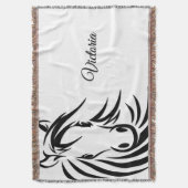 Couverture Tête de cheval noir (devant Vertical)
