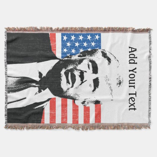 Couverture Texte de coutume de drapeau américain de Donald (Devant)