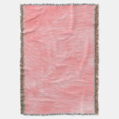 Couverture Texture de la fourrure de laine rose souple (devant Vertical)