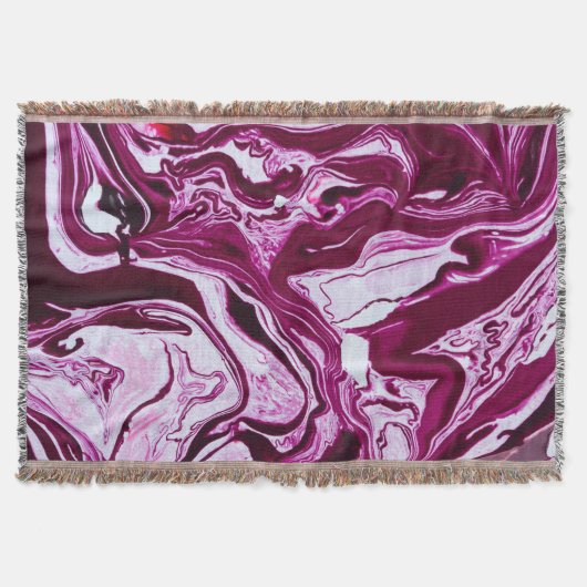 Couverture Texture de marbre magenta : Art Abstrait des fluid (Devant)