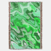Couverture Texture de marbre vert émeraude peinture liquide a (devant Vertical)