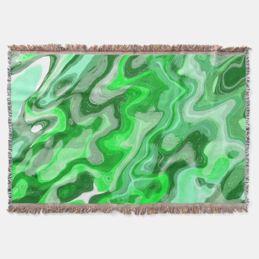 Couverture Texture de marbre vert émeraude peinture liquide a (Devant)