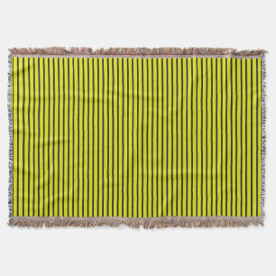 Couverture texture rayée jaune