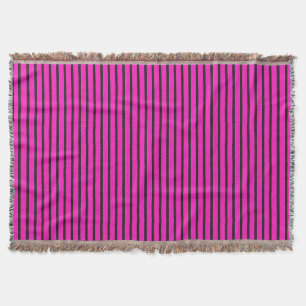 Couverture texture rayée rose