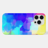 Couverture texturée Abstraite multicolore pour iPh (Verso Horizontal)