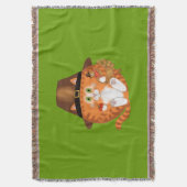 Couverture Thanksgiving de chat de babiole (devant Vertical)