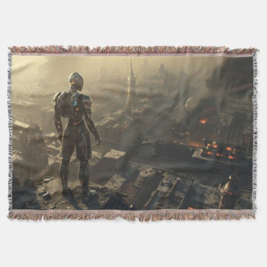 Couverture The Ascendant Guardian: Cyberpunk Sci Fi Art (Devant)