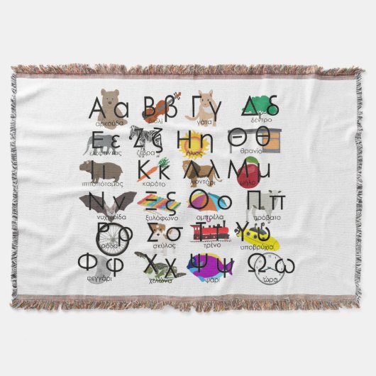 Couverture The Greek Alphabet Letters (Devant)