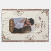 Couverture The Perfect Day Custom Wedding Pic w/Rings & Date (Devant)