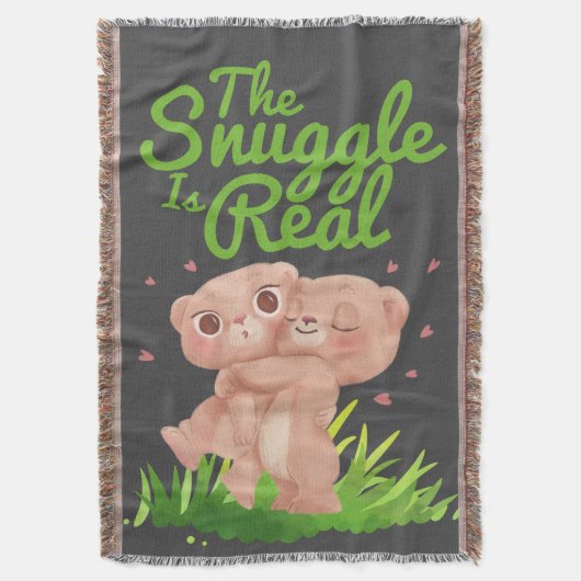 Couverture The Snuggle is Real Cute Bear Hugs (devant Vertical)