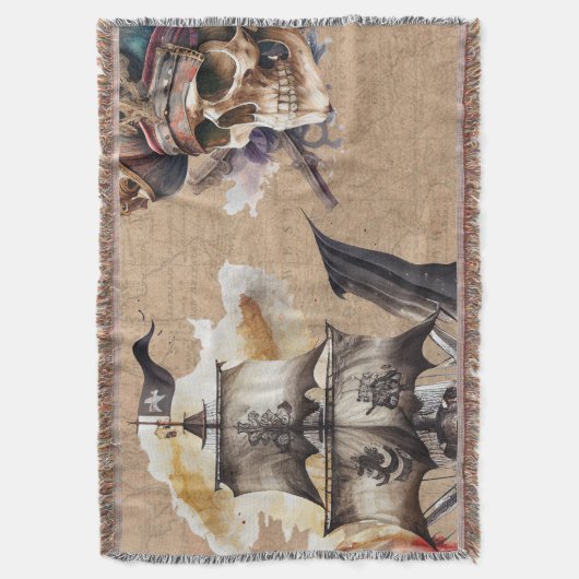 Couverture Thème Pirate vintage (devant Vertical)