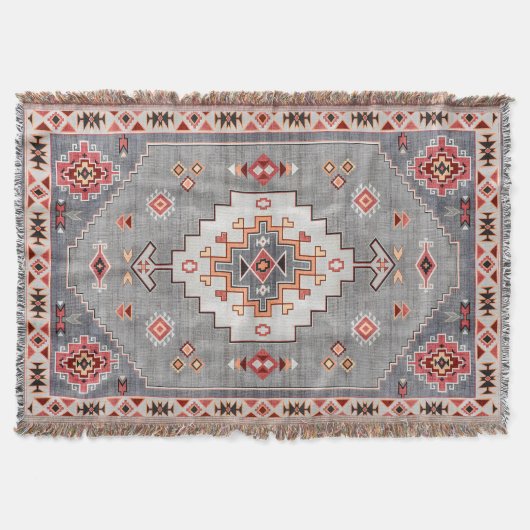 Couverture Threads intemporels : Patrimoine Boho Geometry mar (Devant)