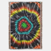 Couverture Tie Dye Black Opal, (devant Vertical)