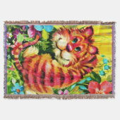 Couverture tigre coloré (Devant)