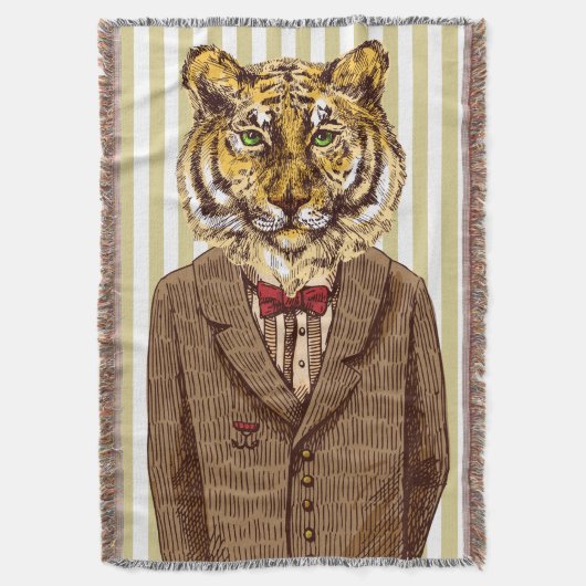Couverture Tigre dans l'usage de soirée (devant Vertical)