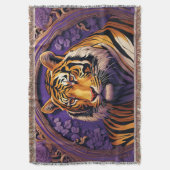 Couverture Tigre en violet (devant Vertical)