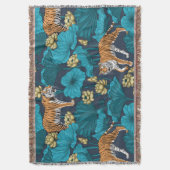 Couverture Tigres dans l'étang jaune de lotus (devant Vertical)