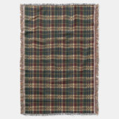 Couverture tissée de Noël diamant aztéque gras (devant Vertical)