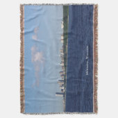 couverture tissée Milwaukee Skyline (devant Vertical)