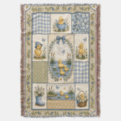 Couverture tissée pour bébé canard (devant Vertical)