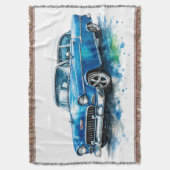 Couverture tissée pour voiture classique (devant Vertical)