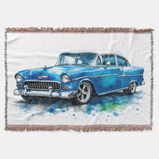 Couverture tissée pour voiture classique (Devant)