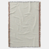 Couverture tissée présentée dans deux orientations (devant Vertical)