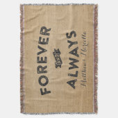 Couverture Toile de jute pour toujours et toujours (devant Vertical)