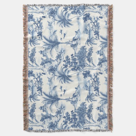 Couverture Toile Tropicale De Jouy (devant Vertical)