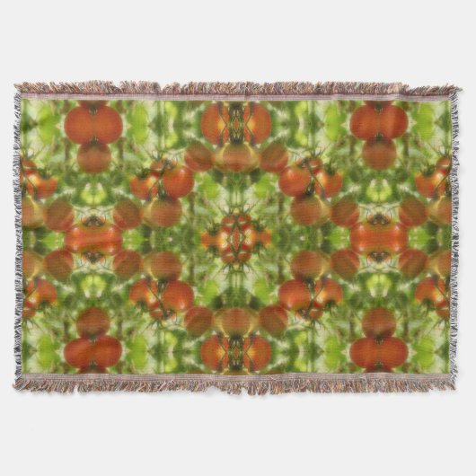 Couverture Tomates cerises de jardin Abstraites (Devant)