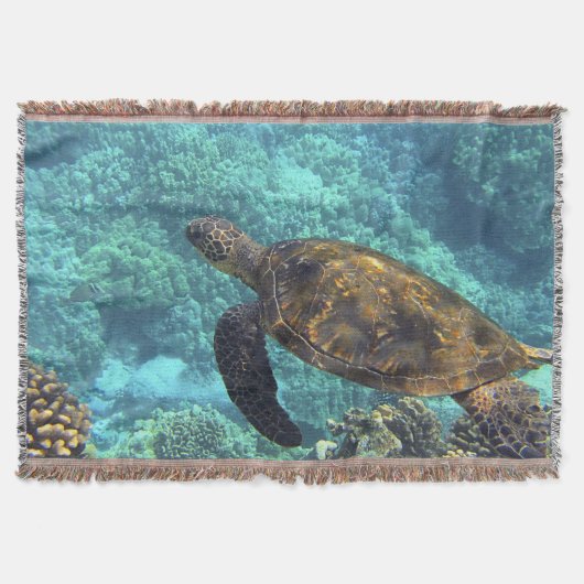 Couverture tortue de mer (Devant)