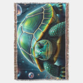 Couverture Tortue de mer galactique verte (devant Vertical)