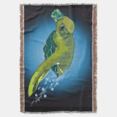 COUVERTURE TORTUE MARINE JETER BLANKET (devant Vertical)