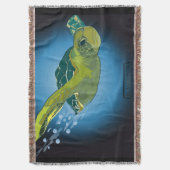 COUVERTURE TORTUE MARINE JETER BLANKET (devant Vertical)