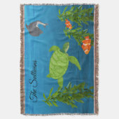 Couverture Tortue verte, sous la mer (devant Vertical)