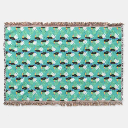 Couverture Toucans sur Teal (Devant)