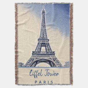 Couverture Tour Eiffel Paris France Monument