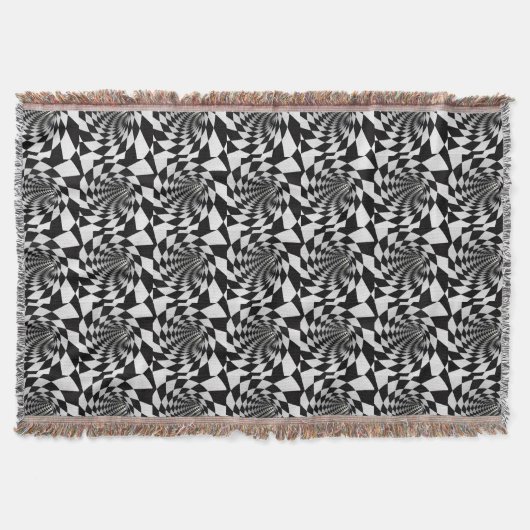Couverture tourbillon illusion optique (Devant)