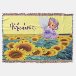 Couverture Tournesol Angel Blanche