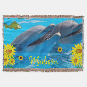 Couverture Tournesol Dauphin Lance Blanche