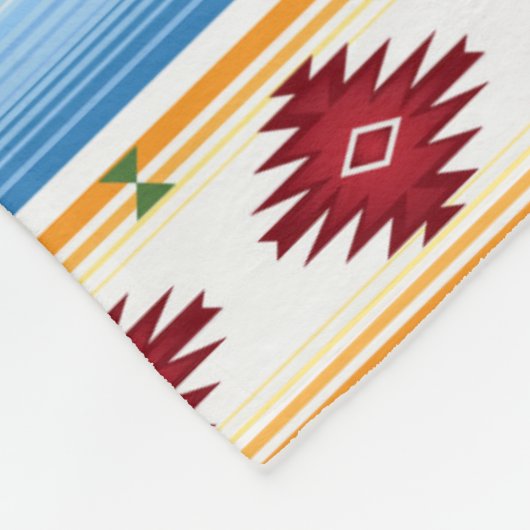 Couverture traditionnelle de Serape de Mexicain (Coin)
