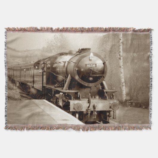 Couverture Train 21 Throw Blanket (Devant)
