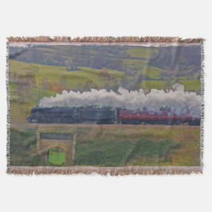 Couverture Train à vapeur pour Trainspotspotters Art Rug II