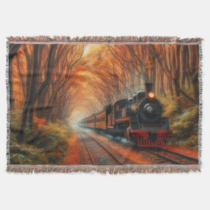 Couverture train classique d'automne