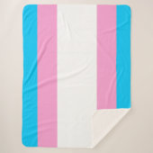 Couverture Trans Pride Sherpa Embrasse (Devant)