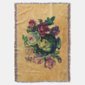 Couverture Très Élégantes Roses Vintage (devant Vertical)