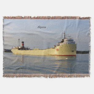 Couverture tressée Alpena