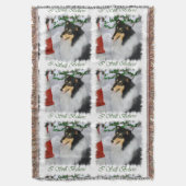 Couverture Tri couleur Collie Noël (devant Vertical)